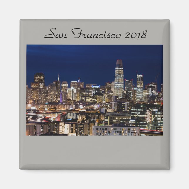 San Francisco  2018 Magnet (Front)