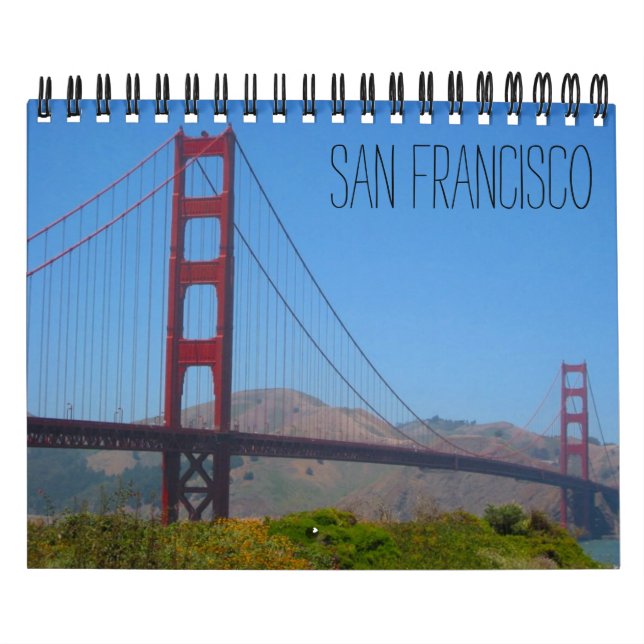 san francisco 2026 calendar (Cover)