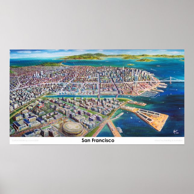 San Francisco 2030 Skyline Poster (Front)