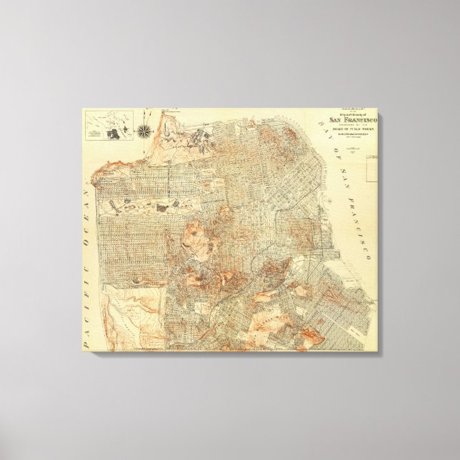 San Francisco 4 Canvas Print (Front)