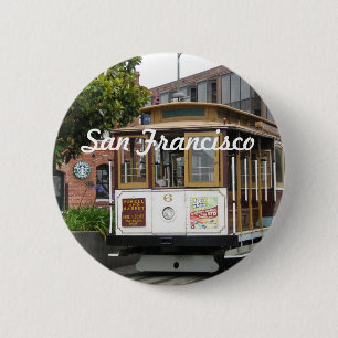 San Francisco 6 Cm Round Badge