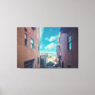 San Francisco Alleyway Canvas Print