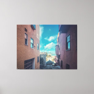 San Francisco Alleyway Canvas Print