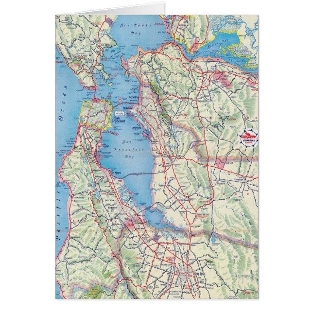 San Francisco and Vicinity (Front)