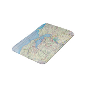San Francisco and Vicinity Bath Mat