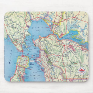 San Francisco and Vicinity Mouse Pad