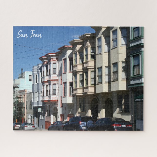 san francisco architecture jigsaw puzzle (Horizontal)