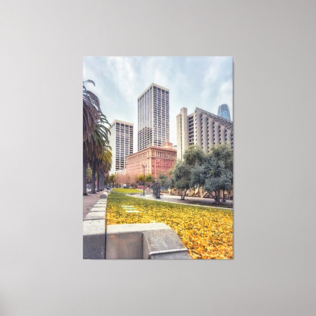 San Francisco Autumn Canvas Print (Front)