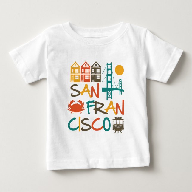 San Francisco Baby T-Shirt (Front)