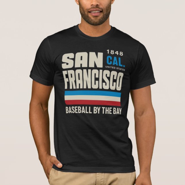 San Francisco Baseball Inspired Graphic T-Shirt (Front)