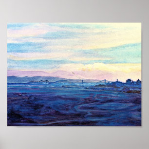 San Francisco Bay, Blue Angels 1984 Poster