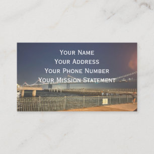 San Francisco Bay Bridge Business Card