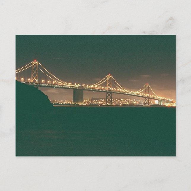 San Francisco Bay Bridge Postcard (Front)