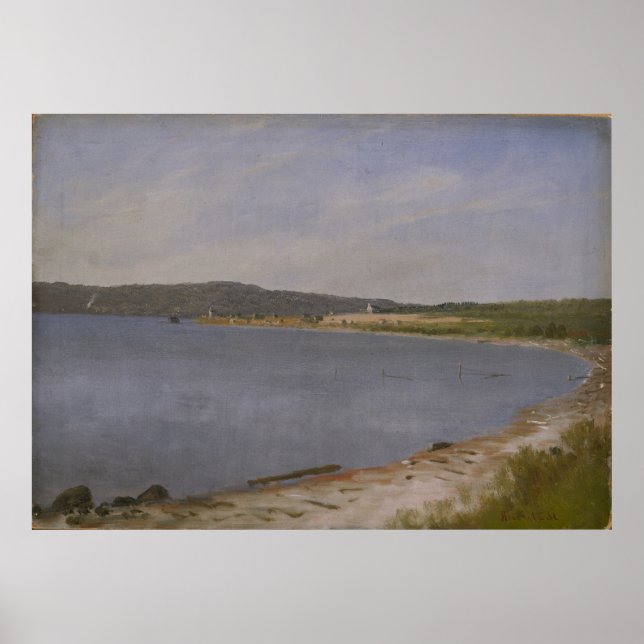 San Francisco Bay by Albert Bierstadt Poster (Front)