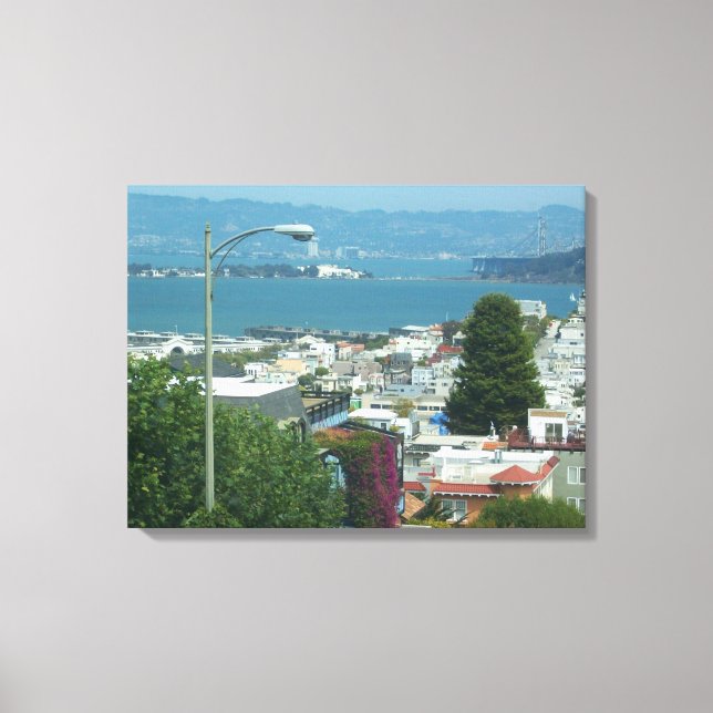 SAN FRANCISCO  BAY, CA CANVAS PRINT (Front)