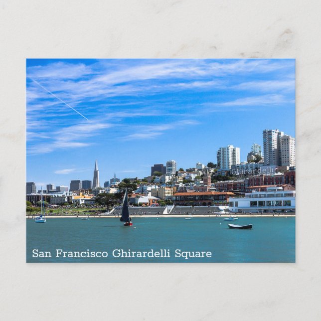 San Francisco  Bay California  Postcard (Front)