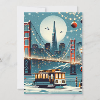 San Francisco Bay Holiday Magic Christmas Card