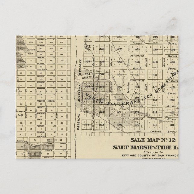 San Francisco Bay Salt Marsh 2 Postcard (Front)