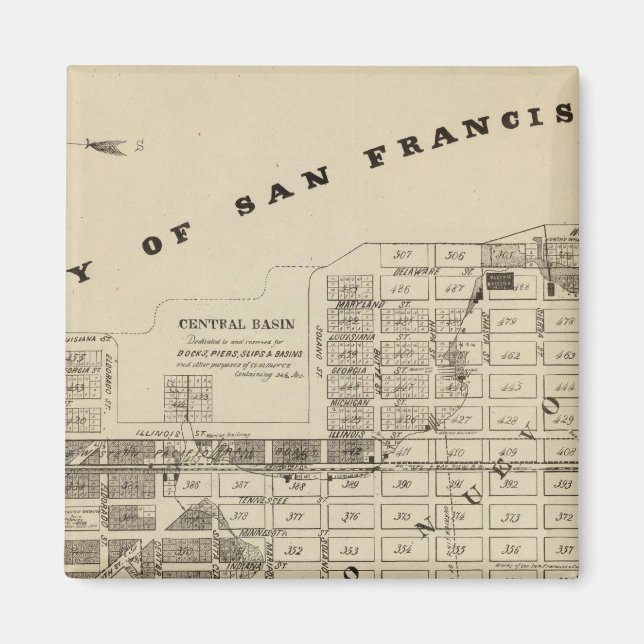 San Francisco Bay Salt Marsh Magnet (Front)