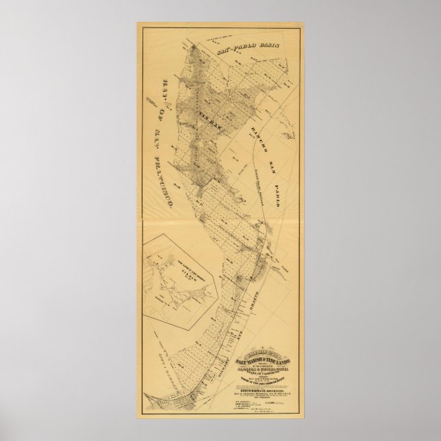 San Francisco Bay Salt Marsh Poster (Front)