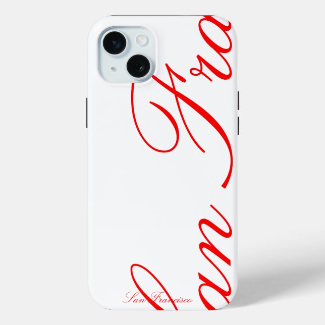 San Francisco - beautiful iPhone Case (Back)