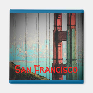 San Francisco (Blue) Magnet