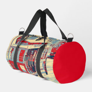 San Francisco blue red Duffle Bag