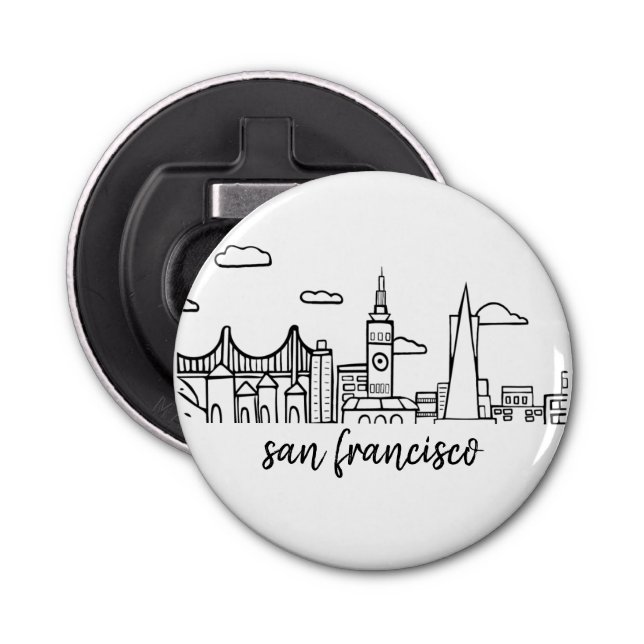 San Francisco Bottle Opener (Front)