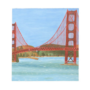 San Francisco Bridge Notepad