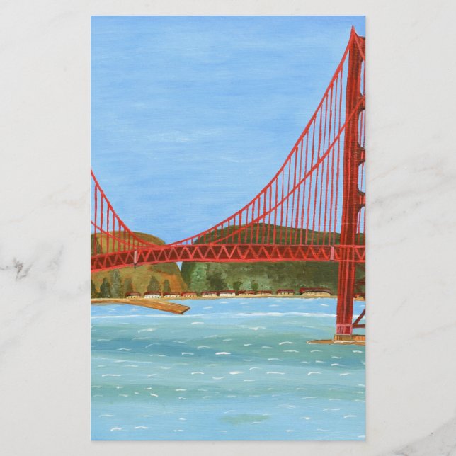 San Francisco Bridge Stationery (Front)
