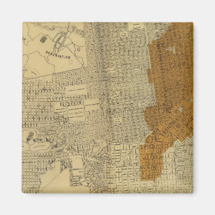 San Francisco burnt area, 1906 Magnet