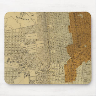 San Francisco burnt area, 1906 Mouse Pad