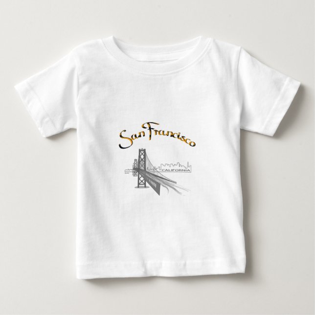 San Francisco, CA Baby T-Shirt (Front)
