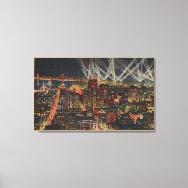 San Francisco, CA Canvas Print (Front)