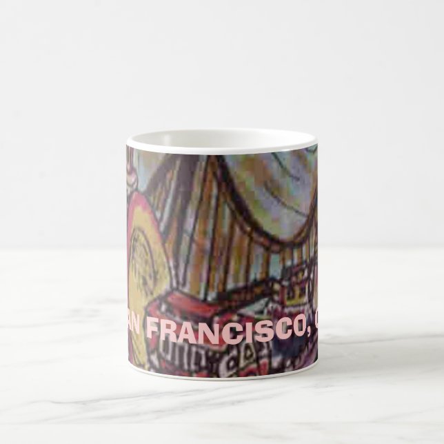 SAN FRANCISCO, CA COFFEE MUG (Center)