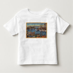 San Francisco, CA Fishing Fleet at Fisherman's Toddler T-Shirt
