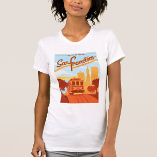 San Francisco, CA - The City by the Bay T-Shirt
