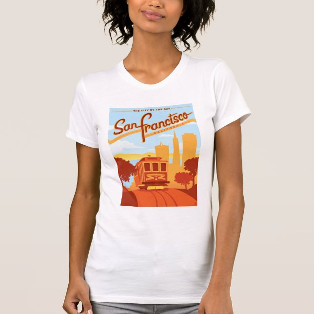 San Francisco, CA - The City by the Bay T-Shirt (Front)