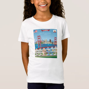 San Francisco, CA   The City By The Bay T-Shirt