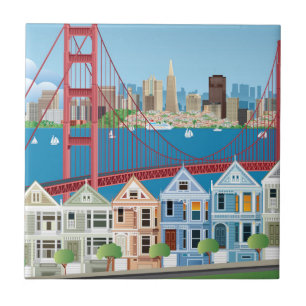 San Francisco, CA   The City By The Bay Tile