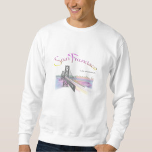 San Francisco, CA with Rainbow Colours Sweatshirt
