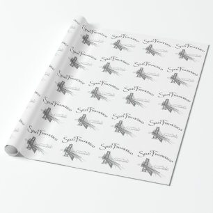 San Francisco, CA Wrapping Paper
