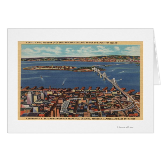 San Francisco, CAAerial View of S. F. Bridge (Front Horizontal)
