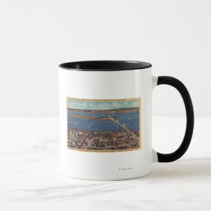 San Francisco, CAAerial View of S. F. Bridge Mug