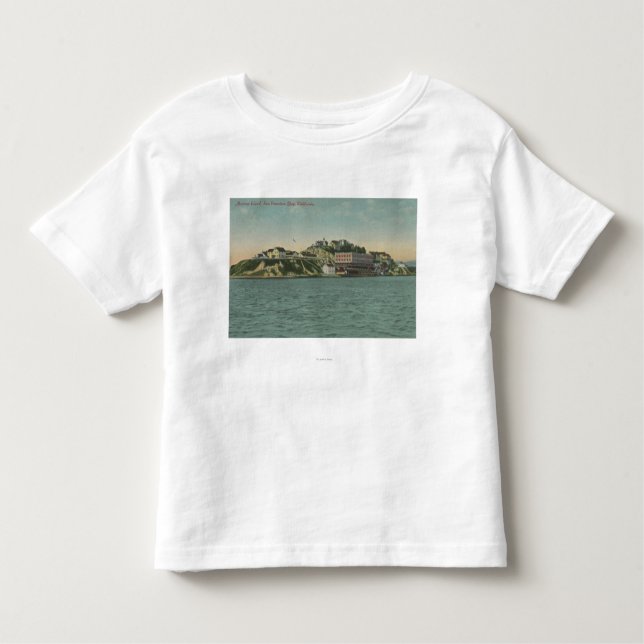San Francisco, CAAlcatraz Island Prison View Toddler T-Shirt (Front)