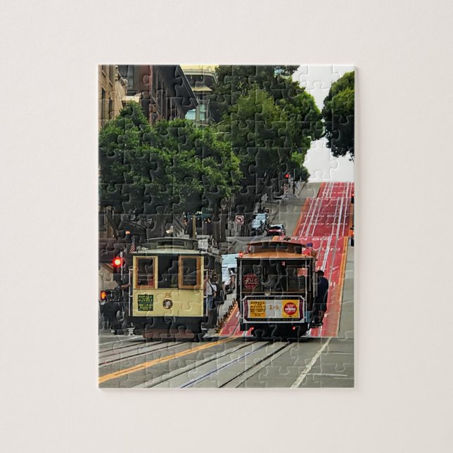 San Francisco Cable Car #2 Jigsaw Puzzle (Vertical)