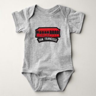 San Francisco - Cable Car Baby Bodysuit