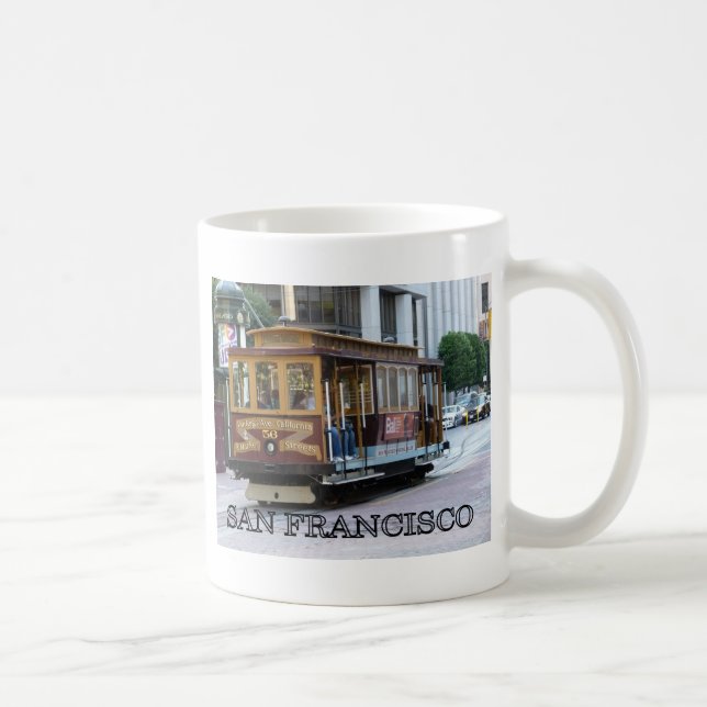 San Francisco Cable Car Coffee Mug (Right)