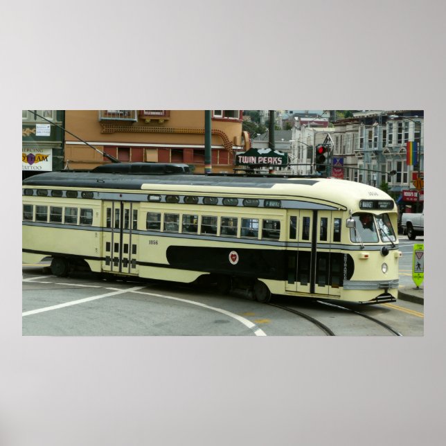 San Francisco Cable Car Poster (Front)