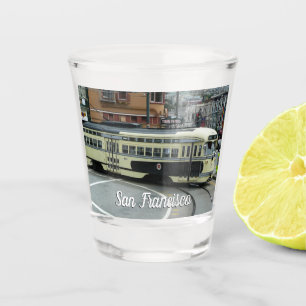 San Francisco Cable Car Shot Glass